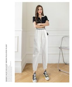 チノ・テーパード・ジョガー・スキニーパン | パンツ レディース ジョガーパンツ テーパードパンツ パンツ 無地 春夏 ウエストゴム ボトムス 韓国風 大人 20代 40代 きれいめ 美脚 2022新作 30代