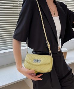 ショルダーバッグ | チェーンバッグ レディース キルティング