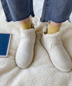 ムートンブーツ | 痛くない 人気 もこもこ モカシン 暖かい 裏起毛 レディース ブーツ 防寒 冬靴