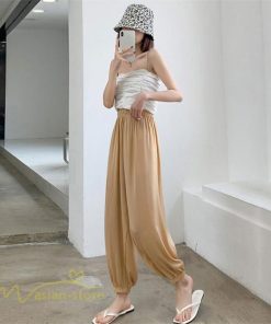 ワイドパンツ | レディース 大人 ロング丈 ガウチョパンツ ボトムス ママ ゆったり 着痩せ 美脚 通勤通学 カジュアル 上品 落ち感 お出かけ ゆったり