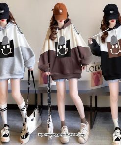 パーカー | トップス レディース 長袖 厚手 裏起毛 フード付き スウェット プルオーバー トレーナー お出かけ 外出 ゆったり  大きいサイズ カジュアル 体型カバー