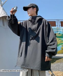 パーカー ジャケット コート | パーカー メンズ シンプル 秋 冬 コーデ 薄手 ゆったり 体型カバー フード付き カッコウイイ 大きいサイズ 秋物 トップス 長袖 プルオーバー トレーナー