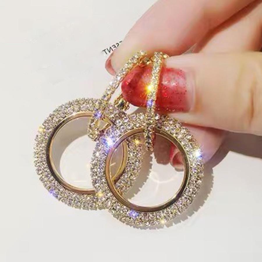 その他アクセサリー | キラキラピアス 痛くない ビジュー レディース リングピアス 華奢 サークルピアス