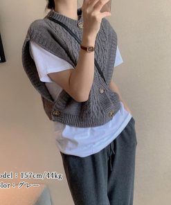 ニット・セーター | ニットベスト レディース秋冬 ニットジレ