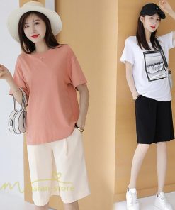 パンツ レギンス | マタニティ パンツ レディース ハーフパンツ サマーパンツ 夏服 無地 ウエスト調整 無地 可愛い マタニティウェア ショート丈 妊婦服 おしゃれ 上品 ゆったり