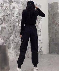 サルエルパンツ | カーゴパンツ チェーン付き ボトムス