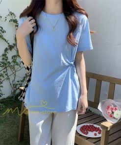 tシャツ・カットソー | Tシャツ カットソー トップス レディース 半袖 無地 春夏新作 オフィス おしゃれ クルーネック シンプル コーデ きれいめ 着痩せ 快適 20代30代40代50代 着回し