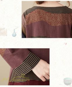 マキシ | ワンピース ロング丈 レディース シンプル 長袖ワンピース Aライン 秋コーデ カジュアル 丸首 40代 体型カバー ゆるワンピース 大きいサイズ ゆったり 50代