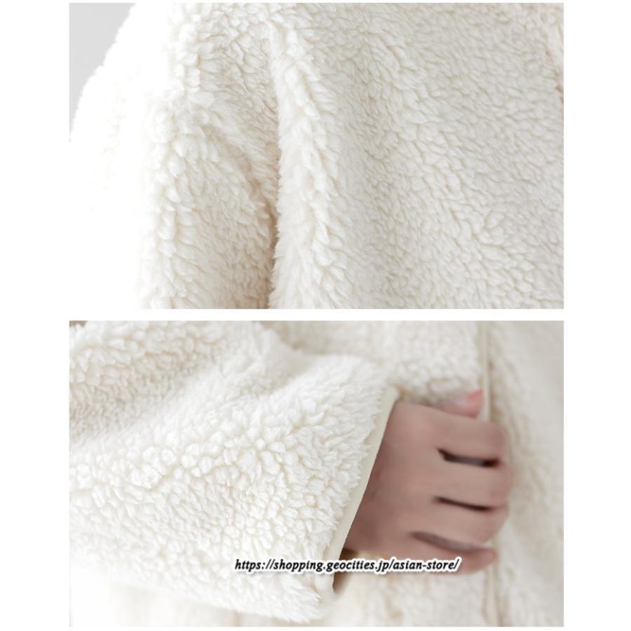 コート・ジャケット | ボアジャケット レディース 秋冬 アウター コート ジャケット ボア 暖かい ふわふわ 厚手 フード付き 長袖 可愛い 送料無料 トップス 無地 大人 30代 20代
