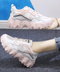 ムートンブーツ | メッシュ スポーツ 蒸れない シューズ スニーカー カジュアル ローカット ダッドスニーカー 厚底靴 レディース スニーカー