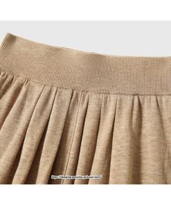 セットアップ | ニットレディース ドッキングニット ニットスカート 秋冬 上品 無地 羽織り フレアスカート ニットカーディガン ウエストゴム