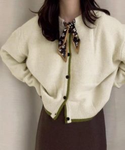 ニット・セーター | 韓国風 ニットカーディガン レディース