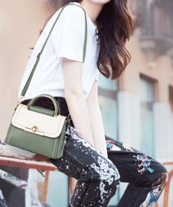 ショルダーバッグ | 3way配色ミニ手提げ