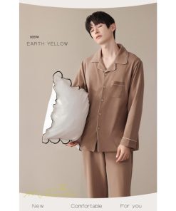 パジャマ　ルームウェア | パジャマ メンズ  前開き 長袖 秋新作 春 秋 冬 コットン 上下セット 男性 薄手 ルームサプリ L LL 3L 大きいサイズ セットアップ 4L 単品売り