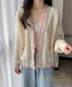 カーディガン | 2022秋冬ニットアウター レディース ニットニット セーター 長袖 羽織り フロントボタン 可愛い トップス 20代40代 通学通勤