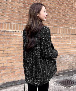 ジャケット・ブルゾン | ツイード風ジャケット レディース 秋冬