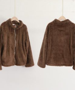 ジャケット・ブルゾン | ボアジャケット レディース 起毛ブルゾン