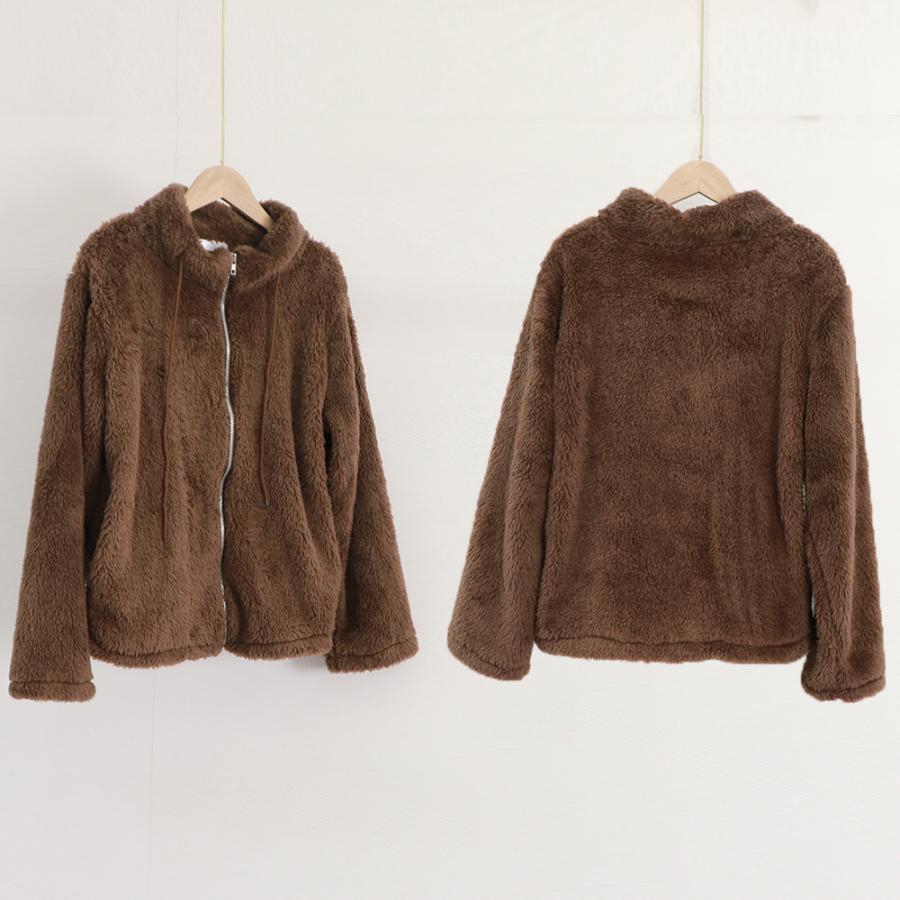 ジャケット・ブルゾン | ボアジャケット レディース 起毛ブルゾン
