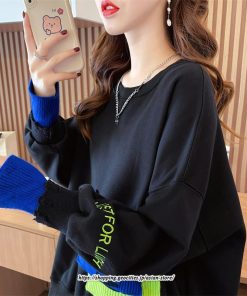 パーカー | トレーナー レディース プルオーバー クルーネック 長袖 トップス Tシャツ スウェット ゆったり トップス 大きいサイズ 秋冬 送料無料 おしゃれ 韓国