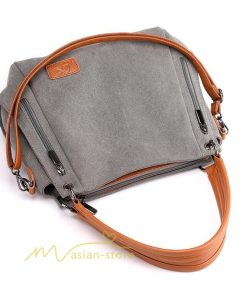 女性用バッグ | トートバッグ レディース キャンバス 3way ショルダー 帆布 大容量 エコバッグ 肩掛け A4 マザーズバッグ 旅行 おしゃれ 通勤 20代30代40代 鞄 通学 大きめ