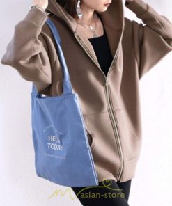 コート・ジャケット | フード付きスウェットパーカーブルゾン長袖秋冬ジャケット レディース ゆったりシルエット 大人 通学通勤 20代30代 無地 アウター 送料無料 カジュアル トップス