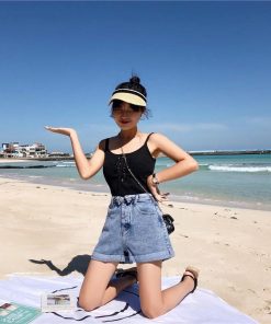 ジーンズ、デニム | デニムパンツ レディース ショートパンツ 無地 可愛い 女の子 20代30代 カジュアル ボトムス ズボン シンプル