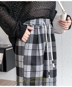 チノ・テーパード・ジョガー・スキニーパン | テーパードパンツ パンツ レディース ボトムス 美脚 楽ちん 体型カバー チェック柄 ハイウエスト お出掛け 20代 着痩せ 10代 30代 2022年新作 40代