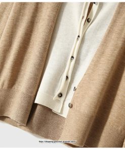 セットアップ | ニットレディース ドッキングニット ニットスカート 秋冬 上品 無地 羽織り フレアスカート ニットカーディガン ウエストゴム