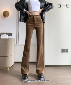 チノ・テーパード・ジョガー・スキニーパン | ロングパンツ レディース きれいめ ストレート ハイウエスト パンタロン フレアパンツ ボトムス 女性 美脚 脚長 リクルート 就職 カジュアル 裏起毛 送料無料