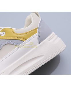 スニーカー | スニーカー　レディース レディースシューズ ローカット 靴 フラットシューズ ぺたんこ ウォーキングシューズ 厚底スニーカー Pu革 厚底靴 歩きやすい 美脚