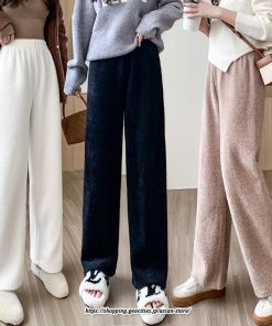 チノ・テーパード・ジョガー・スキニーパン | ワイドパンツ レディース 冬 秋 ニット きれいめ ボトムス ウエストゴム  ゆったり 体型カバー 着痩せ カジュアル 送料無料 10代20代30代40代50代