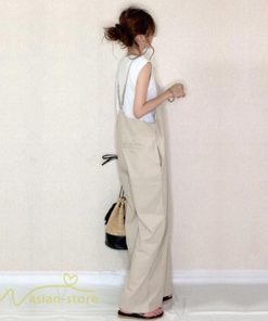 オーバーオール サロペット | オールインワン レディース サロペット シンプル つなぎ きれいめ パンツ 20代 30代 無地 可愛い ロングパンツ 上品 かわいい 5色展開 フリーサイズ シンプル