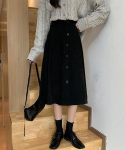 フレアスカート | ミモレ丈スカート ボトムス スカート 女性 スカート 春秋冬 レディース ファッション 後ろウエストゴム