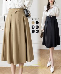 スカート | フレア フレアロングミモレ丈 ロング丈 秋 冬 秋冬 ナチュラル Aライン 大人可愛い エレガント 通勤 フェミニン 通学 上品