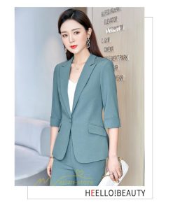 パンツスーツ | パンツスーツ夏レディースパンツセット ジャケット+パンツ 冷房対策テーラードジャケット ビジネス リクルート ビジネス OL テーラード 上品 フォーマル 着痩せ