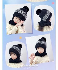 レディース | ニット帽 マフラー付き キッズ 親子 帽子 秋冬 子供 大人 家族 おしゃれ かわいい 防寒 プレゼント スキー 暖かい 厚手