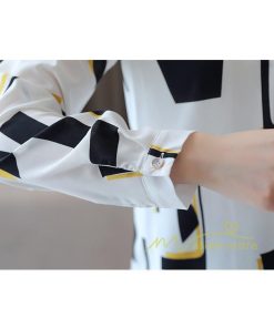 在庫ある | 短納期ブラウスレディースシャツ シフォンブラウス ビジネスカジュアルシャツトップス オフィスブラウス フォーマルシャツ 薄手 通学通勤 プリント 春夏衣装