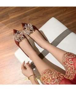 パンプス | 結婚式 ブライダルシューズ パーティーシューズ ハイヒール 赤 痛くない 大きいサイズ 小さいサイズ おしゃれ 疲れない レッド 美脚 ポインテッドトゥ