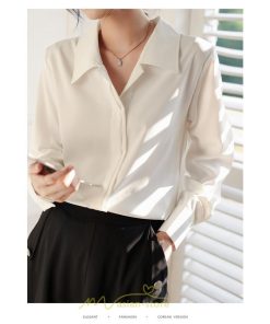 シャツ・ブラウス | ブラウス レディース シャツ きれいめ 40代 春夏 秋 長袖 着痩せ オシャレ 韓国風 大人 30代 50代 40代 就活 OL 母 オフィス ママ ビジネス 通勤