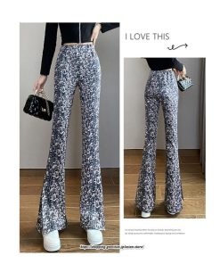 チノ・テーパード・ジョガー・スキニーパン | パンツ レディース フレアパンツ ロングパンツ ヒョウ柄 トレンド カジュアル ハイウエスト スキニーパンツ お出かけ おしゃれ トレンド かわいい 楽ちん