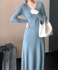 ワンピース | ニットワンピ ロングワンピースレディース