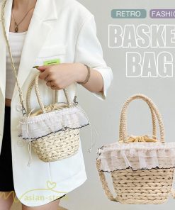 女性用バッグ | カゴバッグ おしゃれ かごバック レディース バッグ 夏 旅行バッグ リゾート サマー 夏 肩掛け フォーマル お出かけ アウトドア お買い物 大学生