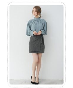 シャツ・ブラウス | ブラウス バルーンスリーブ バルーン袖 とろみ クラシカル レディース 長袖 ファッション カジュアル エレガント 細身 優雅 エレガント 上品 通勤 オシャレ OL