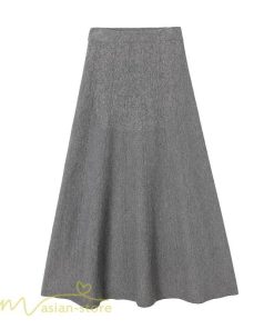 スカート | マタニティレディース 妊婦服 無地 着痩せ ハイウエスト カジュアル Aライン産前産後 体型カバー マタニティウェア ウエスト調整