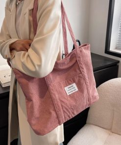 トートバッグ | コーデュロイ 大容量カバン