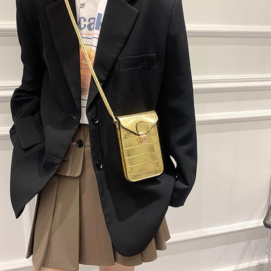 ショルダーバッグ | スマホショルダー ミニポシェット 縦型