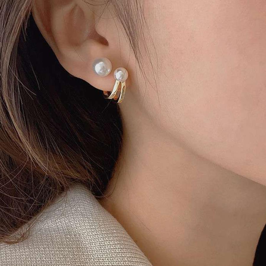 その他アクセサリー | ピアス フェイクパール バックキャッチ