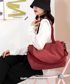 女性用バッグ | トートバッグ レディース 軽い キャンバス 帆布 多機能 手持ち 斜め掛け 肩掛け おしゃれ 大容量 軽量 カジュアル キレイめ お出かけ 通勤 大学生 通学