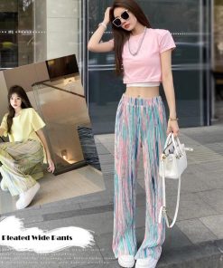 サルエルパンツ | ワイドパンツ ロングパンツ 接触冷感 夏