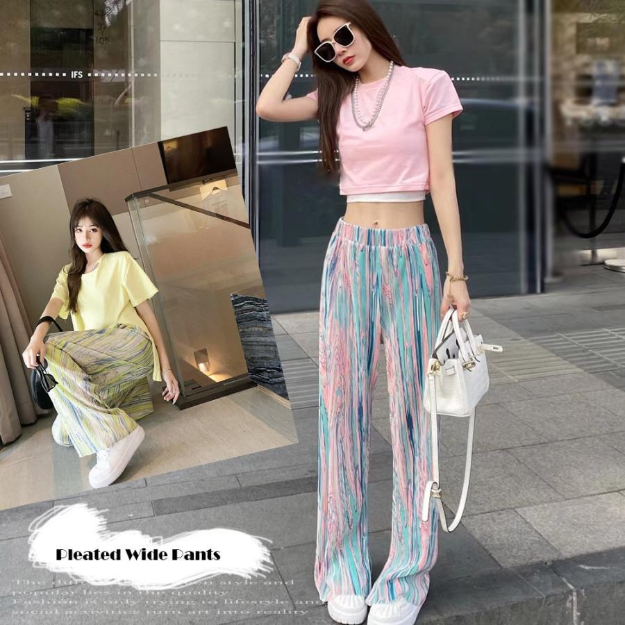 サルエルパンツ | ワイドパンツ ロングパンツ 接触冷感 夏